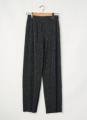 Pantalon larg negru GRACE & MILA femeie