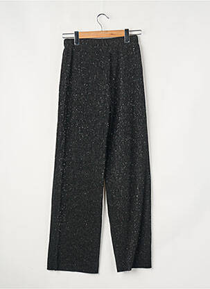 Pantalon larg negru GRACE & MILA femeie