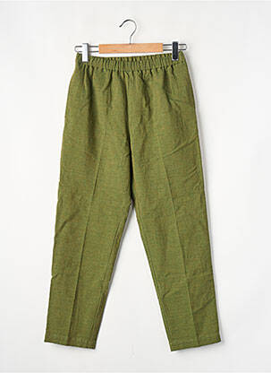 Pantalon drept verde POMANDERE femeie