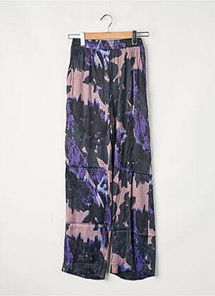 Pantalon larg violet VILA femeie