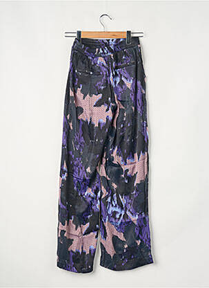 Pantalon larg violet VILA femeie