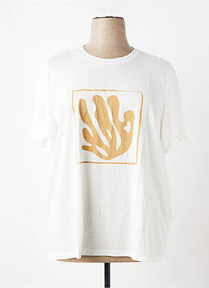 Tricou alb EVOKED VILA femeie