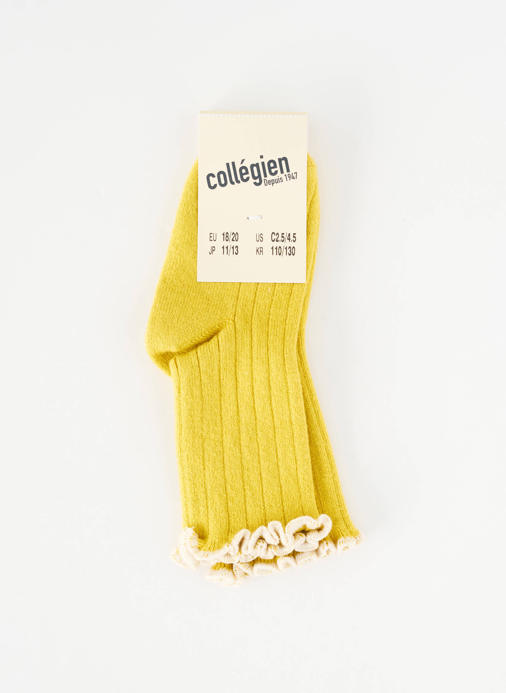 Șosete galben COLLEGIEN fată