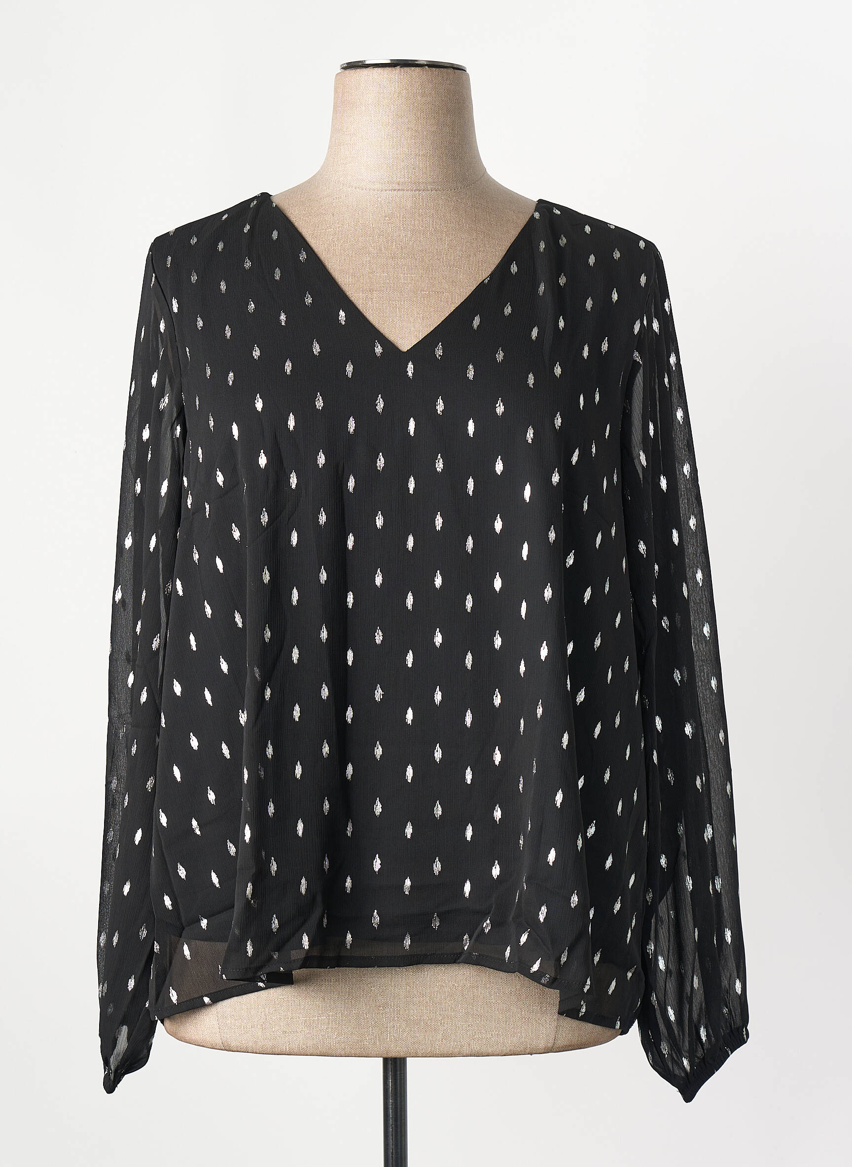 Top negru EVOKED VILA femeie