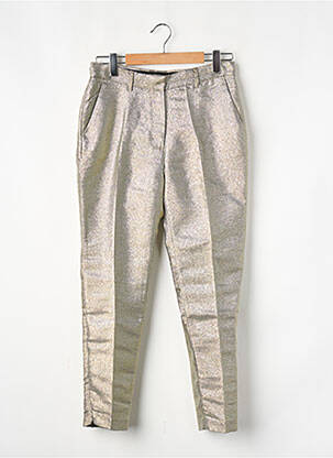 Pantalon drept argintiu MES DEMOISELLES...PARIS femeie