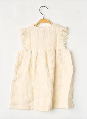 Rochie scurtă bej LA PETITE COLLECTION fată
