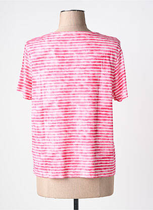 Tricou roz MAJESTIC FILATURES femeie