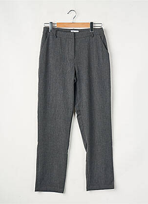 Pantalon drept gri VILA femeie