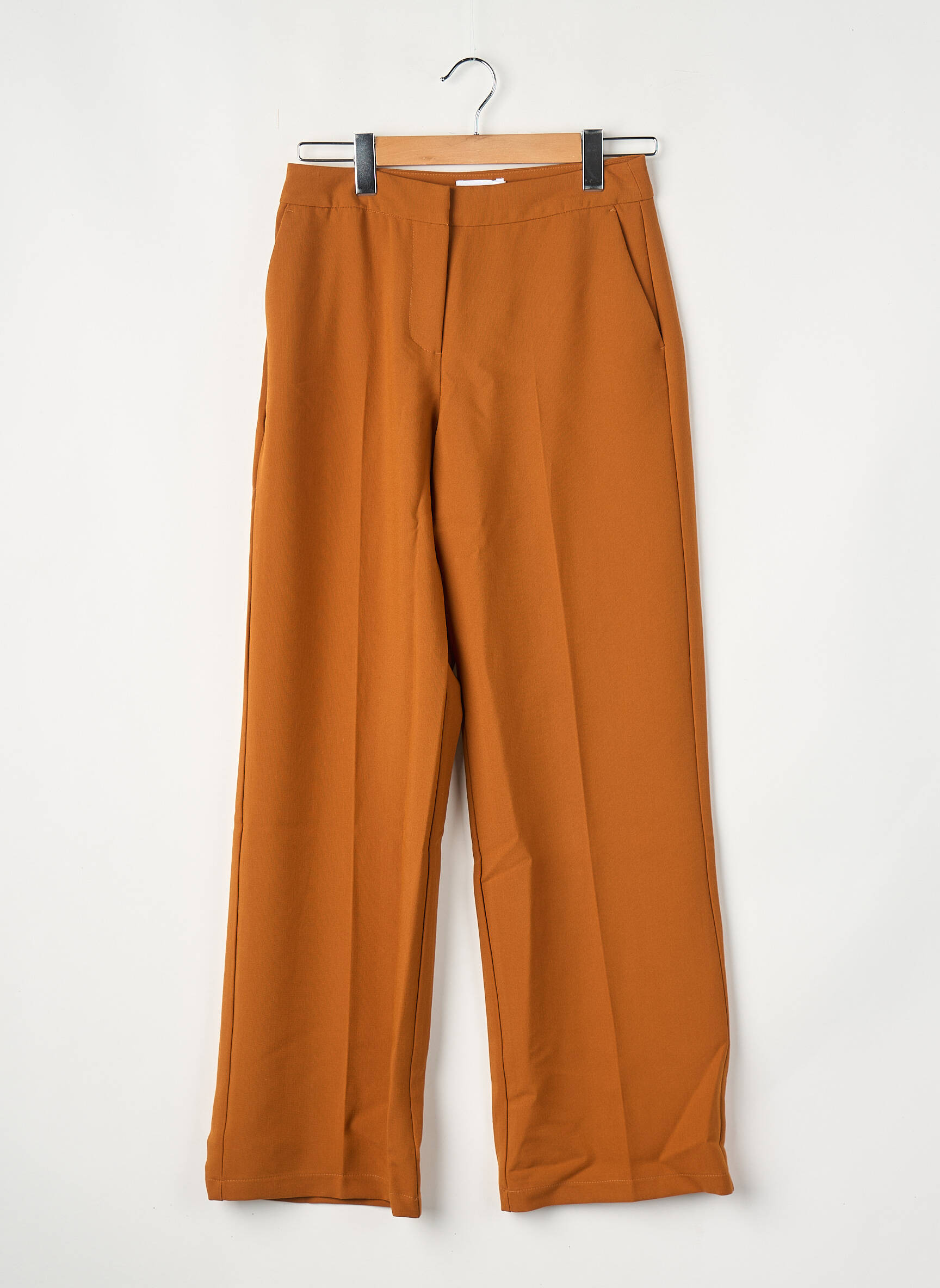 Pantalon chino maro VILA femeie