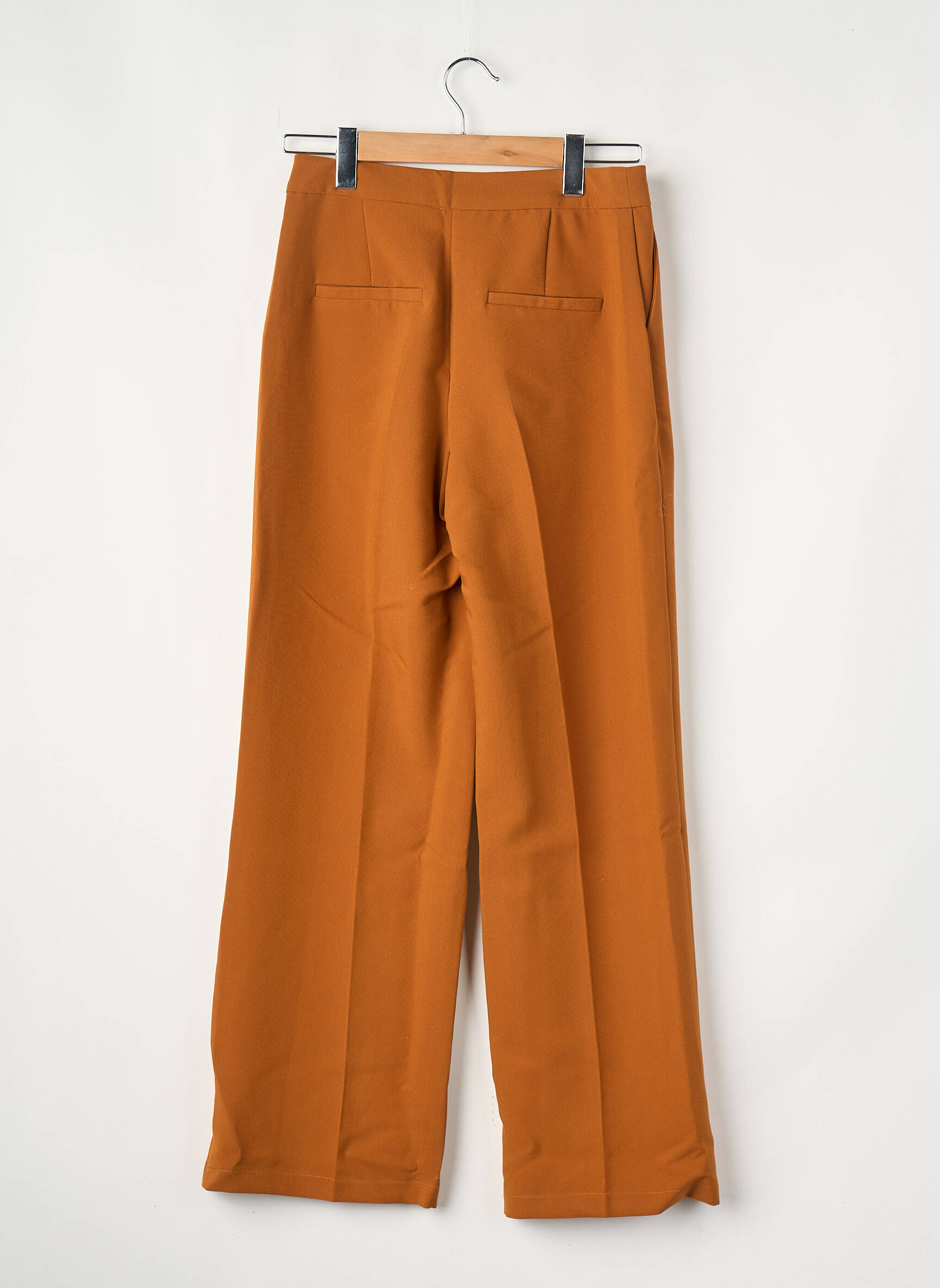 Pantalon chino maro VILA femeie