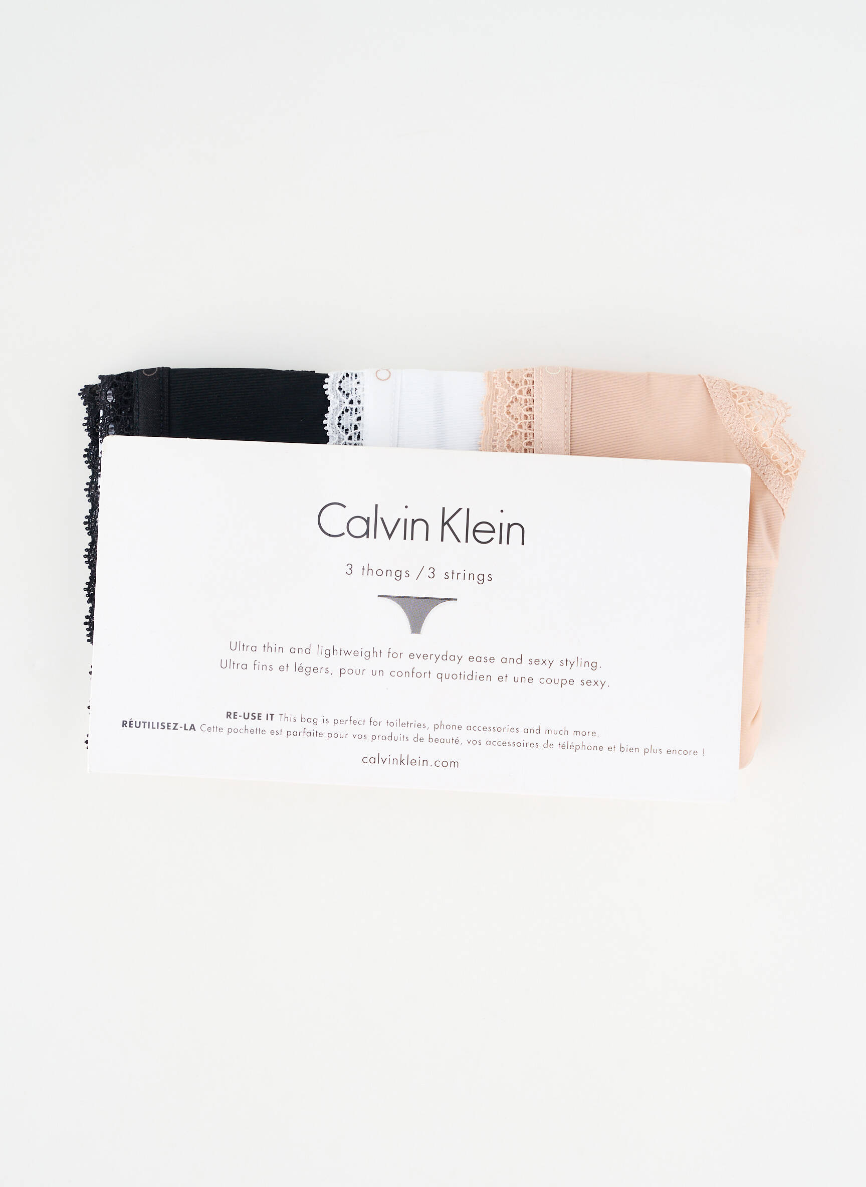 Șnur alb CALVIN KLEIN femeie