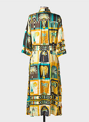 Rochie lungă negru WILD femeie