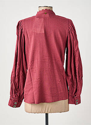 Top guler rotund violet ANTIK BATIK femeie