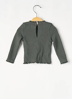 Tricou verde THE NEW SOCIETY fată