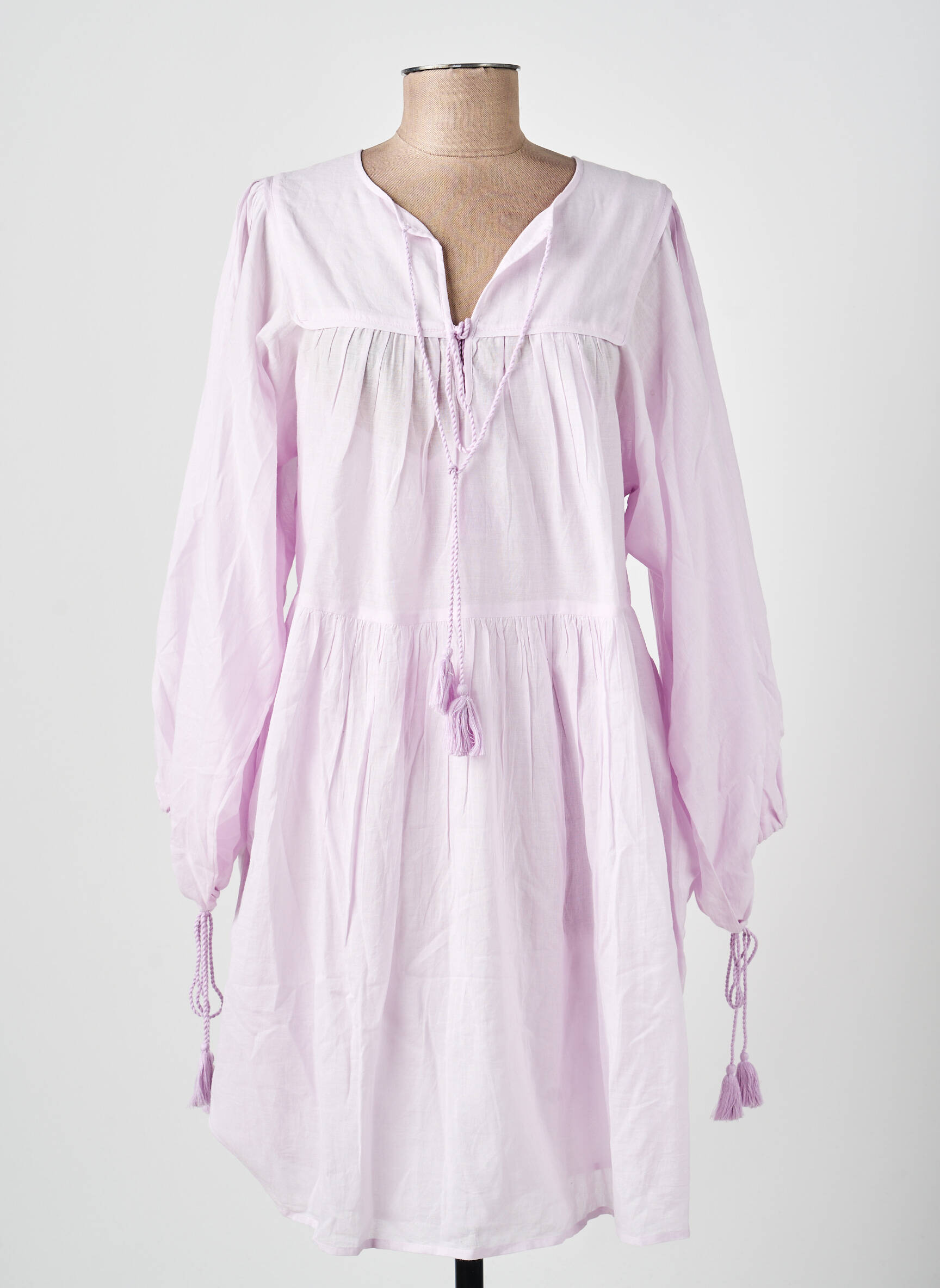 Rochie scurtă violet ANTIK BATIK femeie