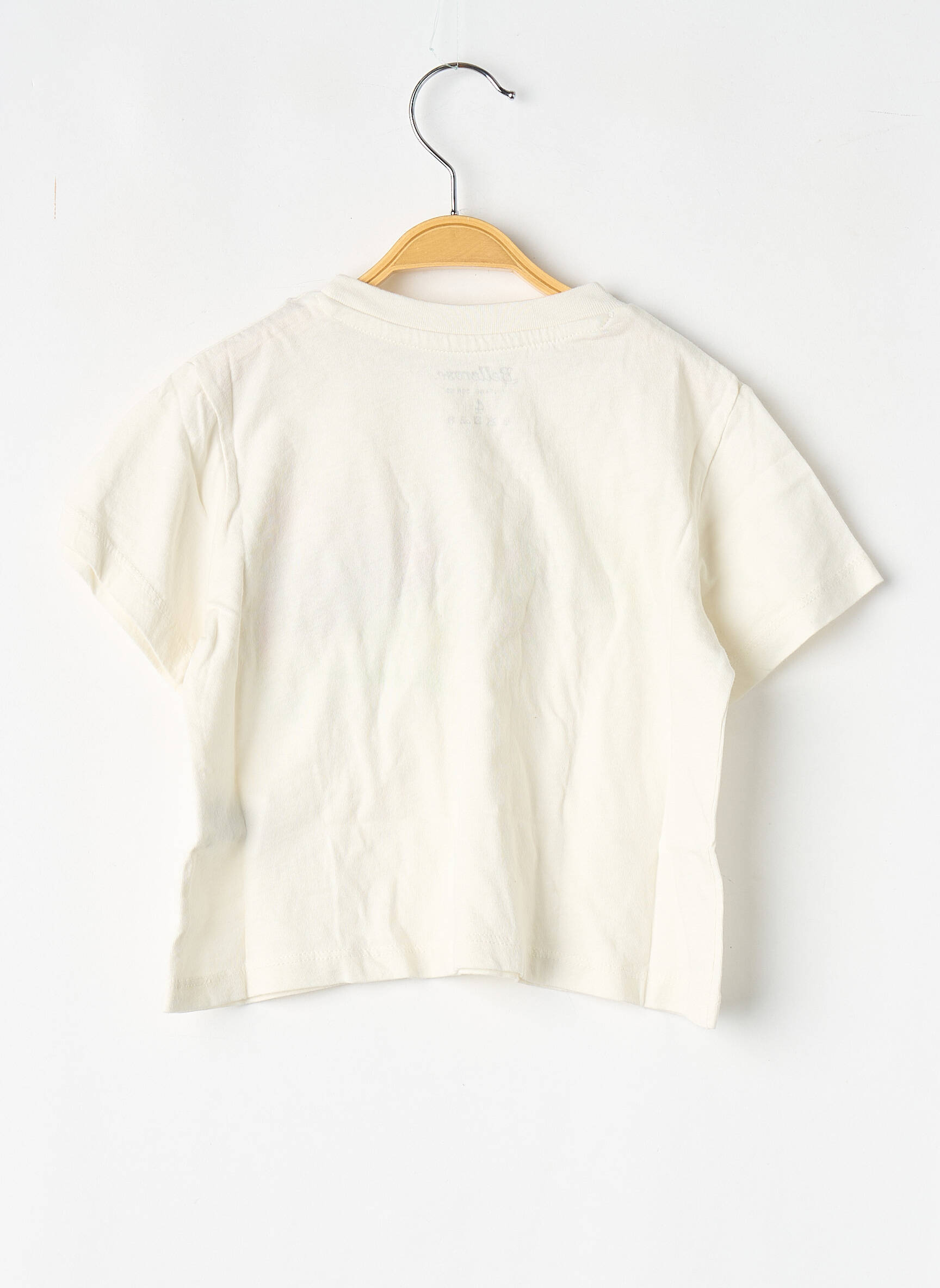 Tricou alb BELLEROSE fată