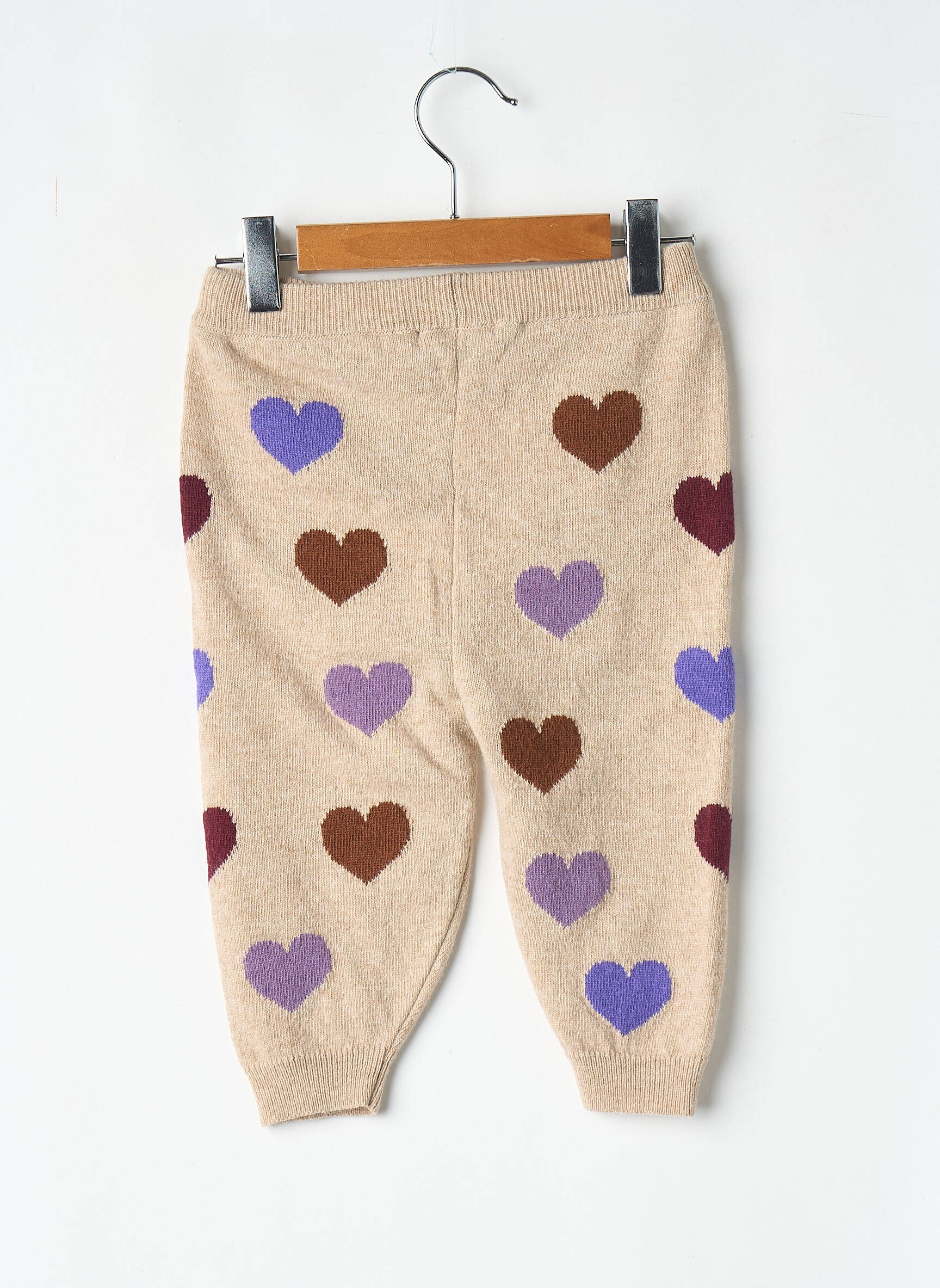 Pantalon drept bej THE NEW SOCIETY fată