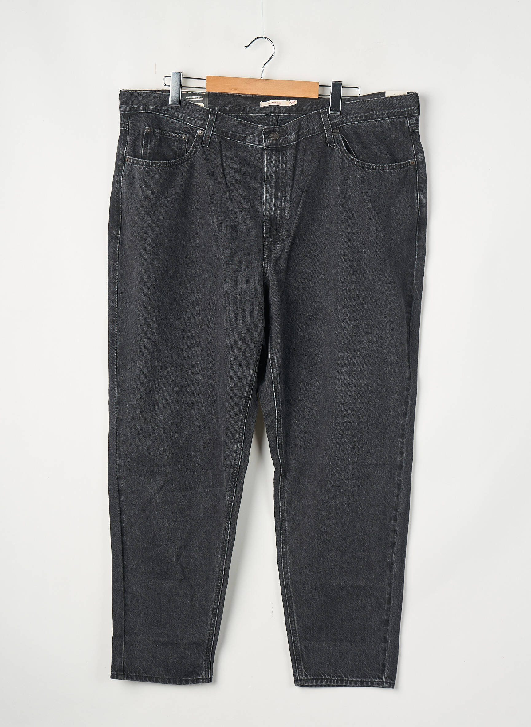 Blugi croială mom negru LEVI'S femeie