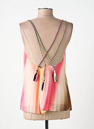 Top guler în v roz SCOTCH & SODA femeie