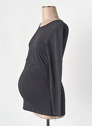 Tricou / top maternitate negru BOOB femeie
