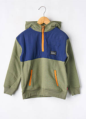 Hanorac cu glugă verde LEVI'S băiat
