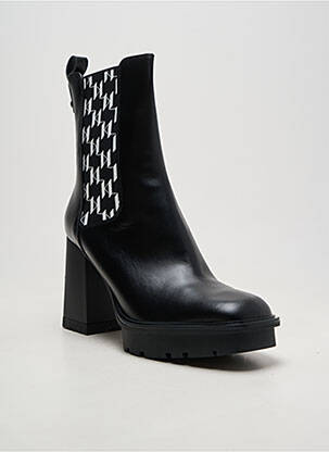Botine/ghete negru KARL LAGERFELD femeie