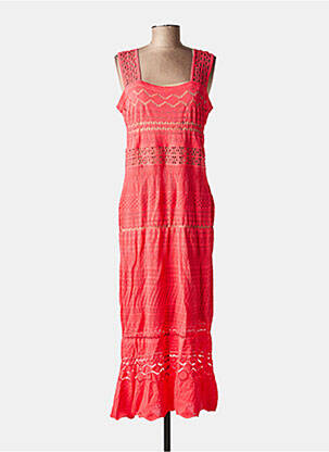 Rochie lungă roz TWINSET femeie