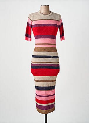 Rochie midi guler rotund roz SONIA RYKIEL femeie