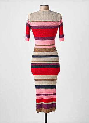 Rochie midi guler rotund roz SONIA RYKIEL femeie