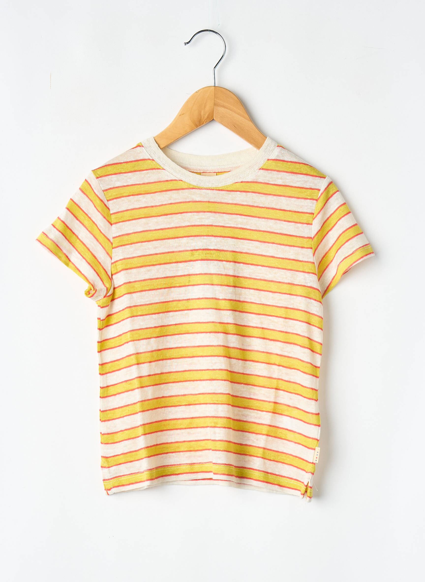Tricou galben BELLEROSE fată