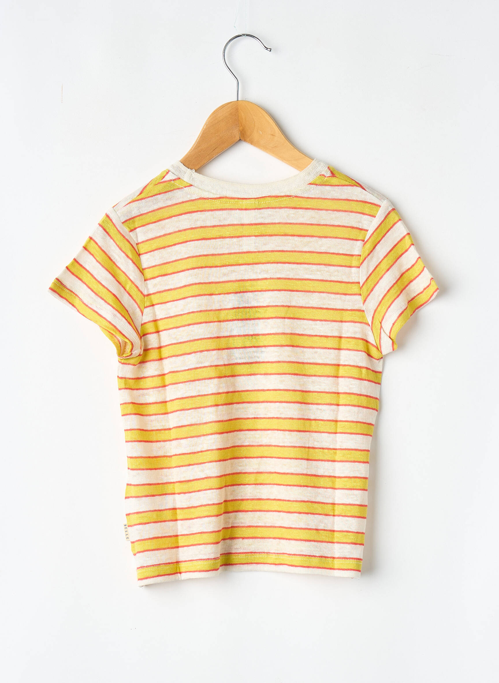 Tricou galben BELLEROSE fată