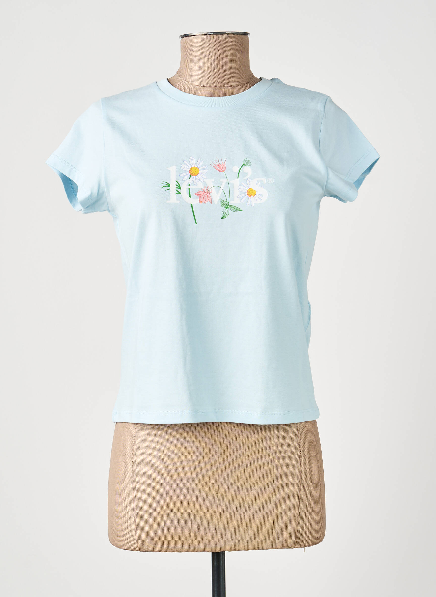 Tricou albastru LEVI'S femeie
