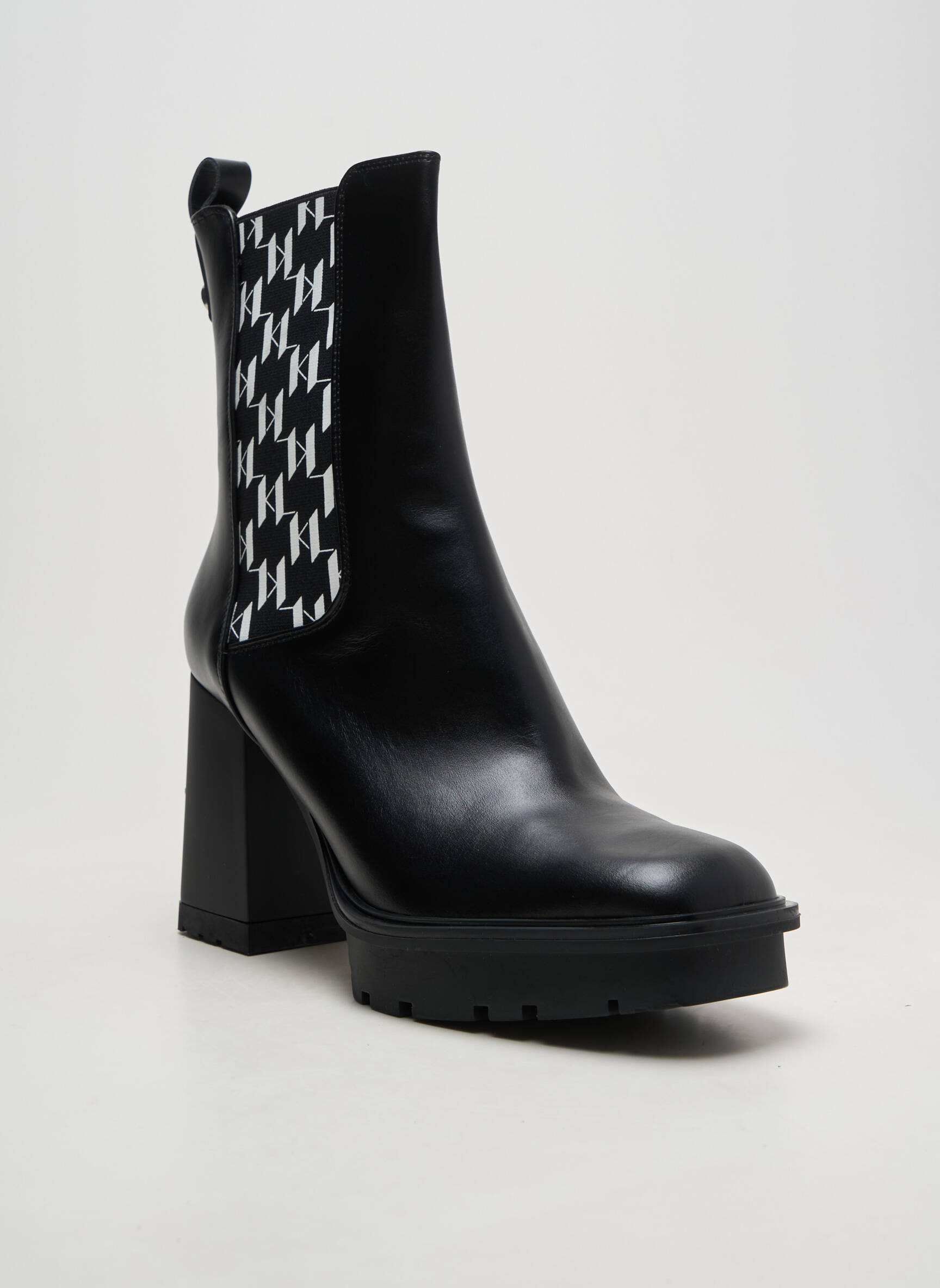 Botine/ghete negru KARL LAGERFELD femeie