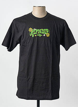 Tricou negru RIPNDIP bărbat