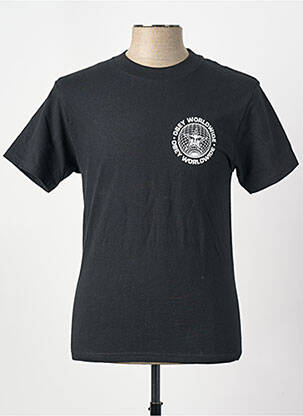 Tricou negru OBEY bărbat