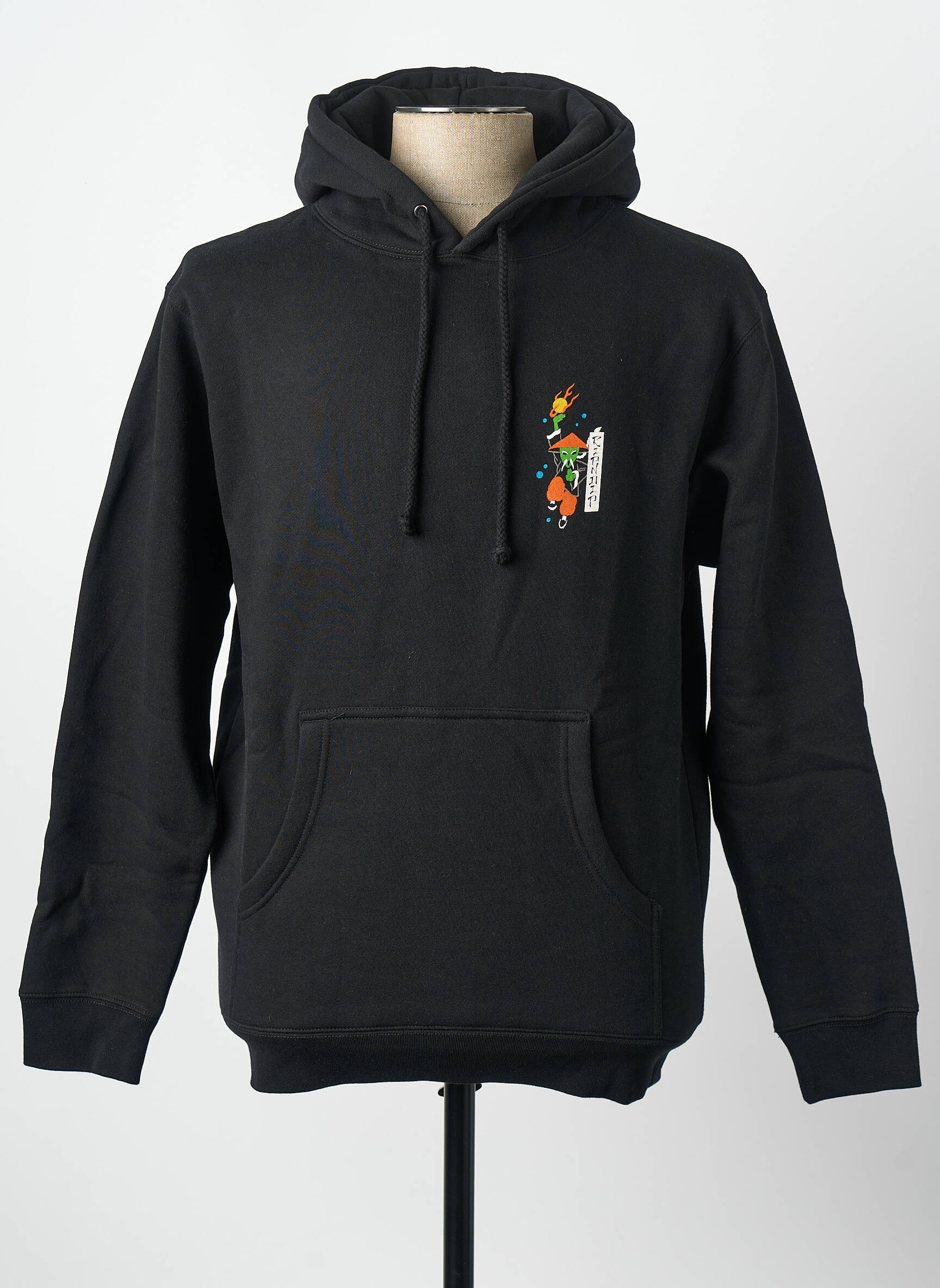 Hanorac cu glugă negru RIPNDIP bărbat