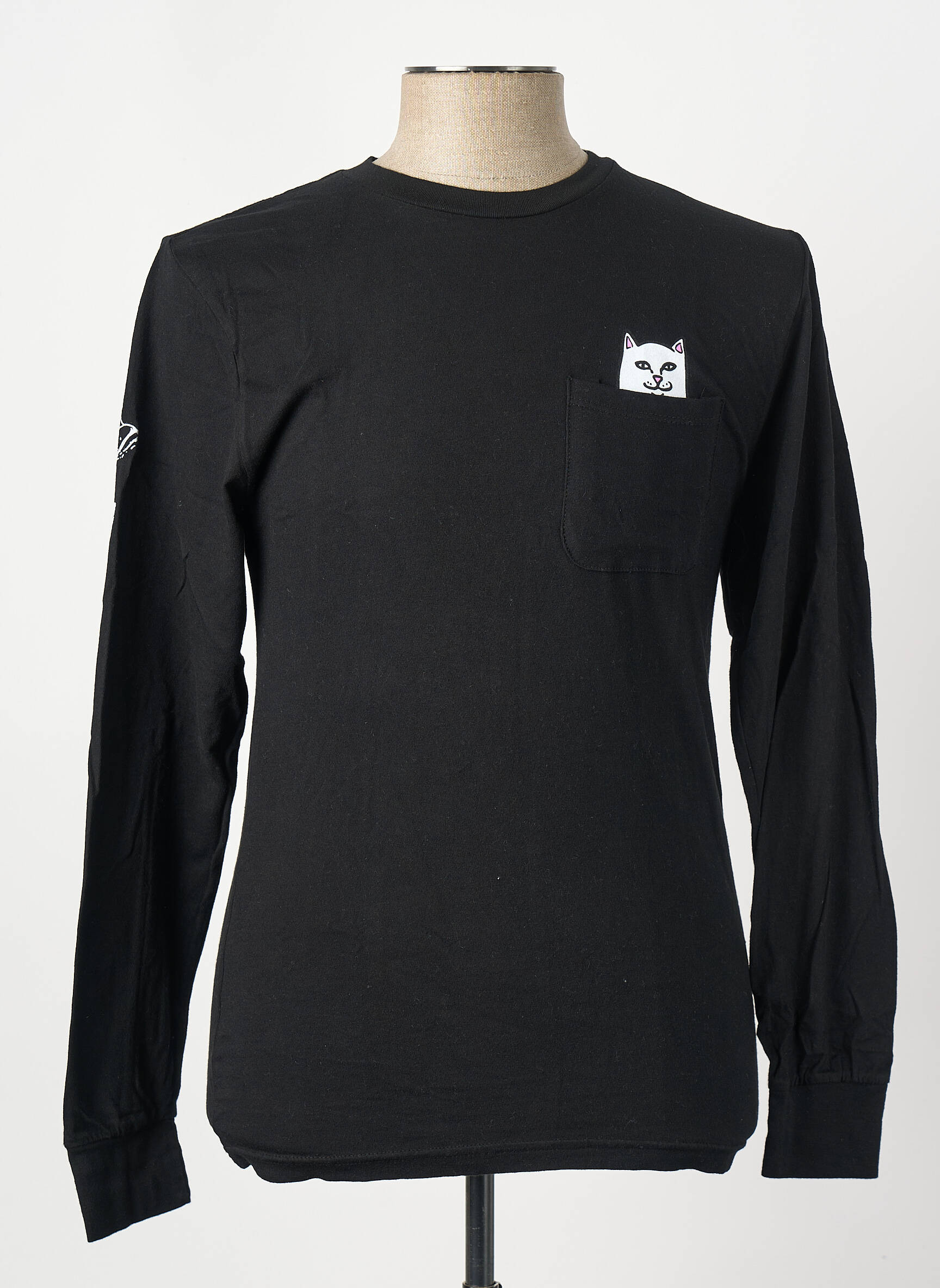 Tricou negru RIPNDIP bărbat