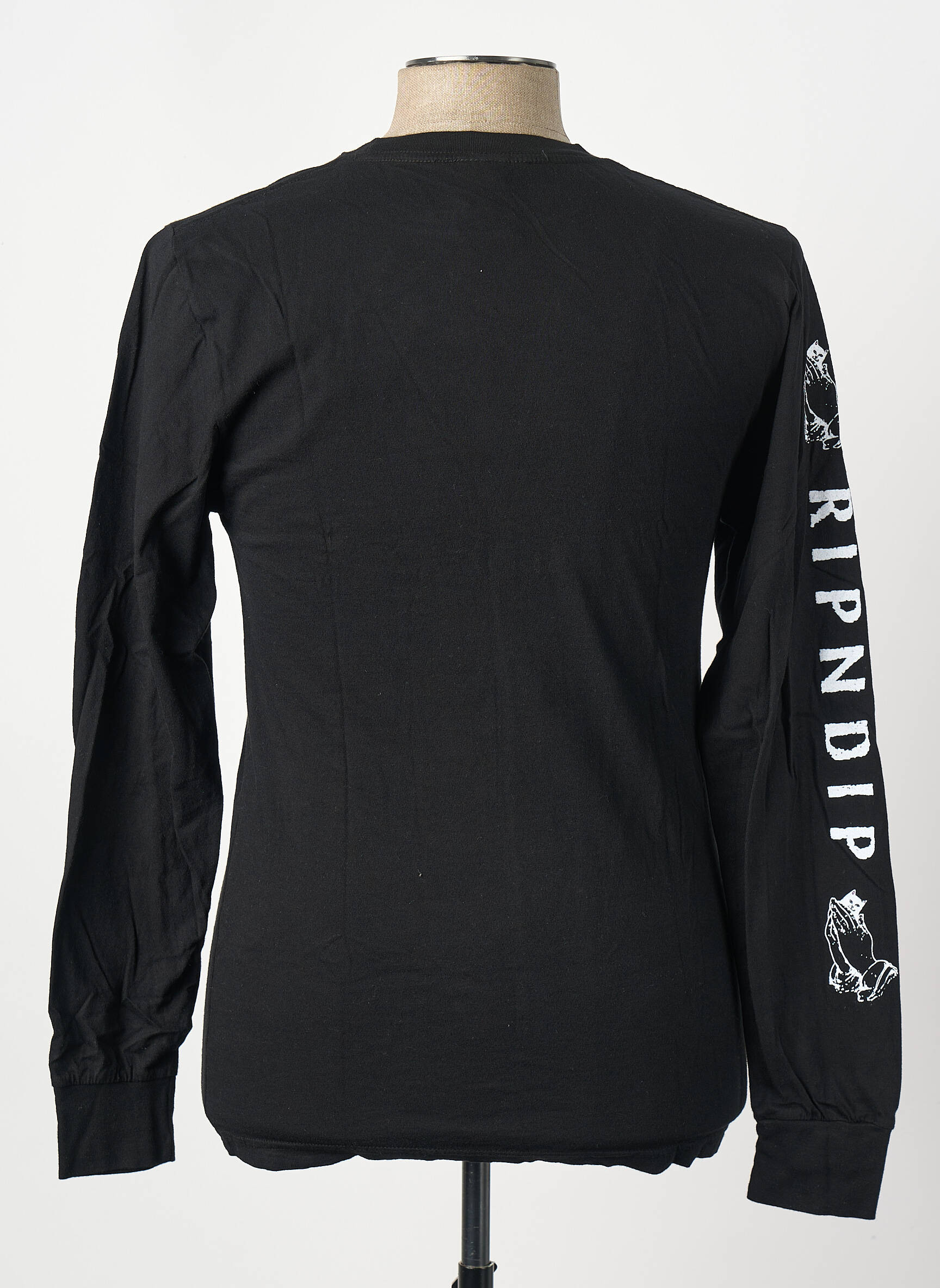 Tricou negru RIPNDIP bărbat