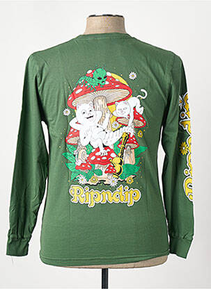 Top verde RIPNDIP bărbat