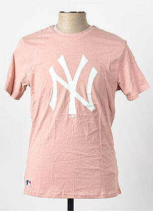 Tricou roz NEW ERA bărbat