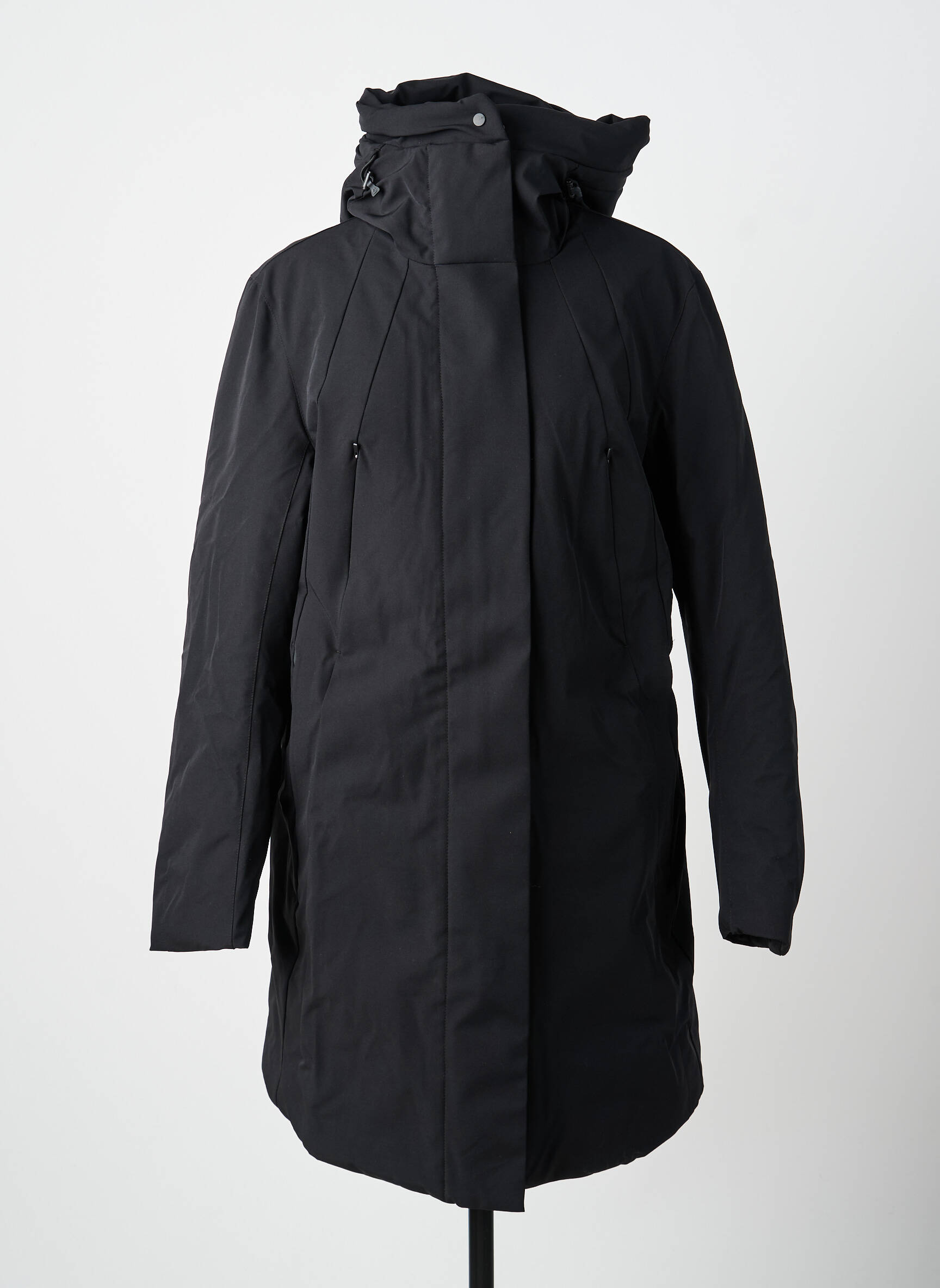 Parka negru KRAKATAU femeie