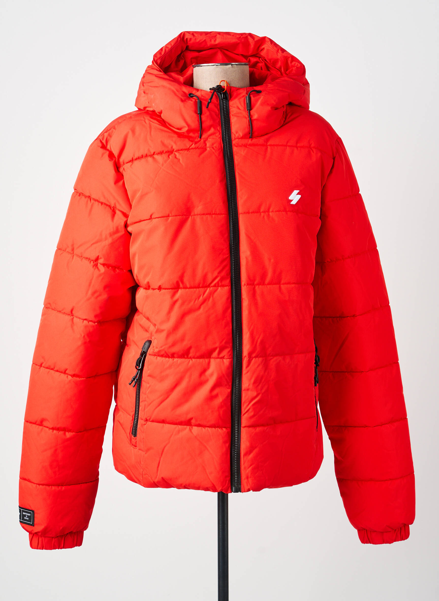 Geacă matlasată roșu SUPERDRY bărbat