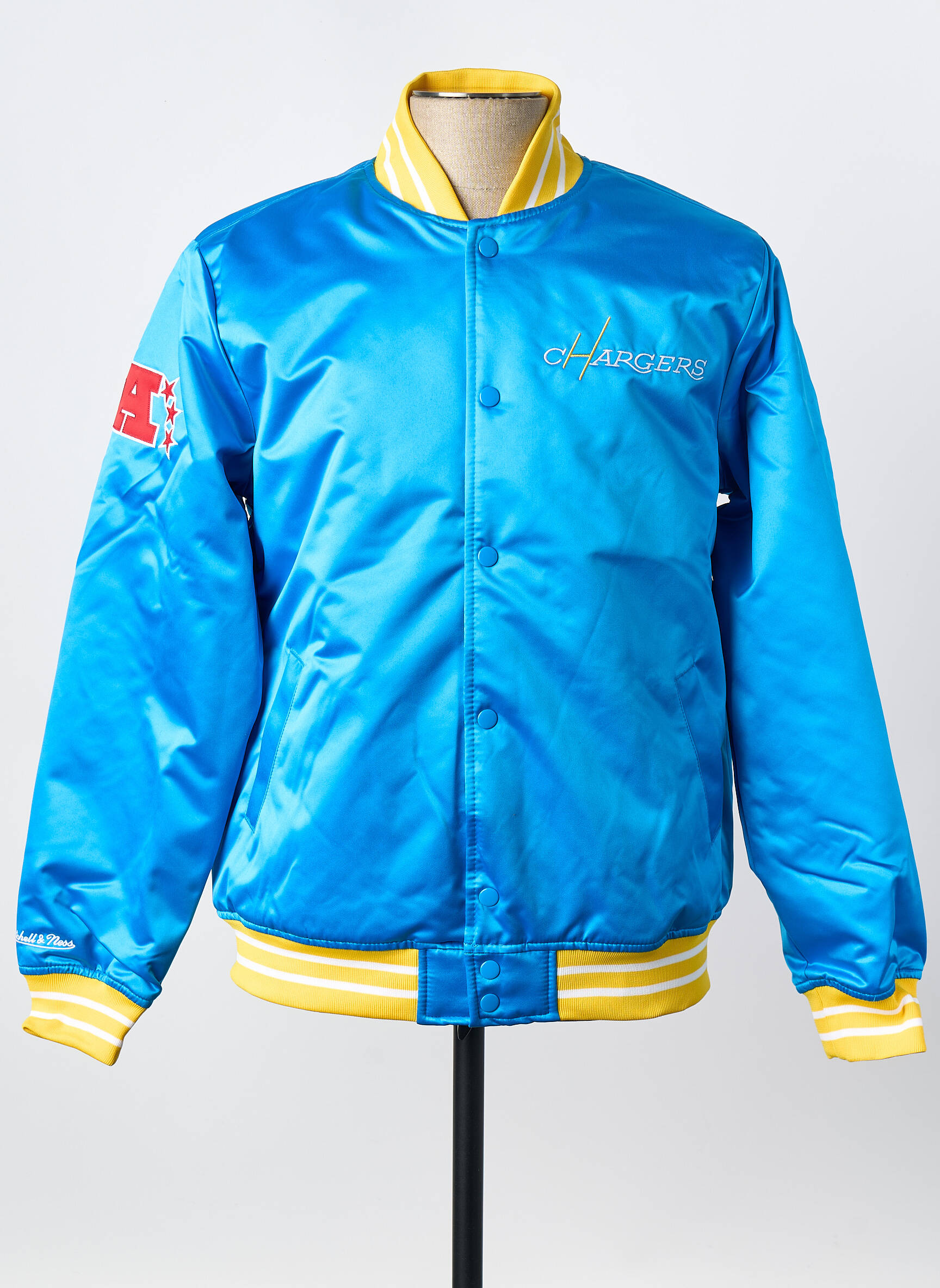 Geacă albastru MITCHELL AND NESS bărbat